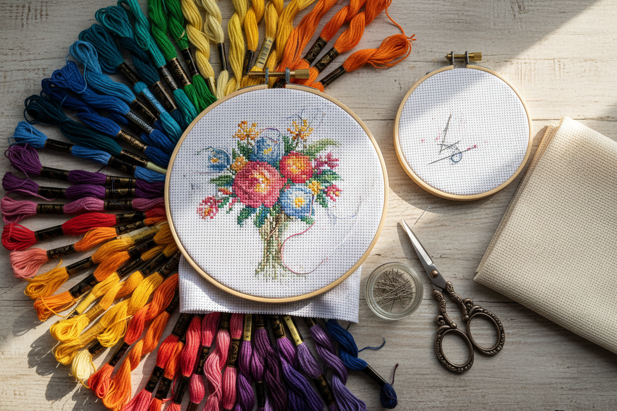 Cross Stitch and Embroidery