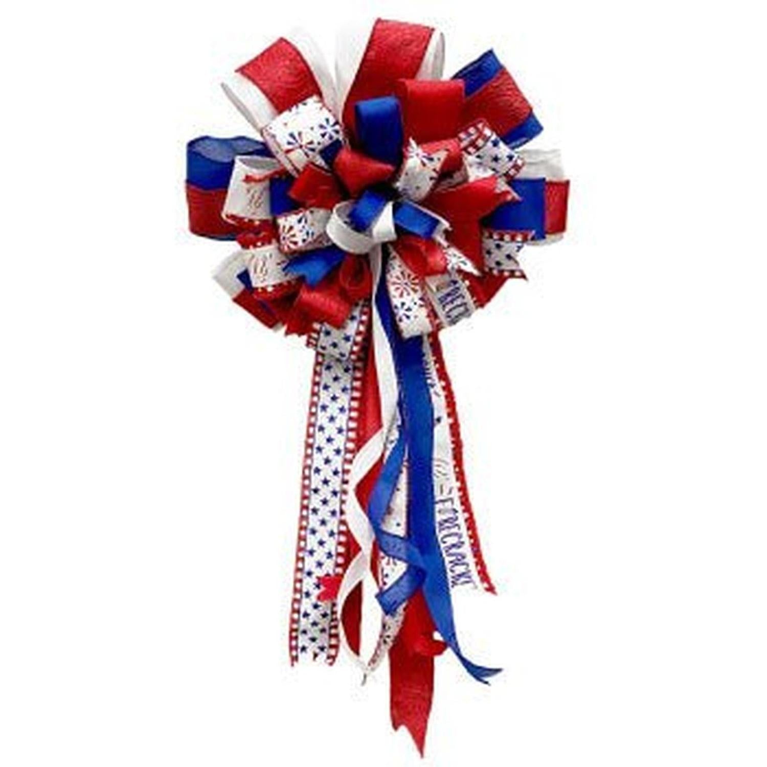 1.5" Royal Faux Burlap Ribbon: Red (10 Yards)