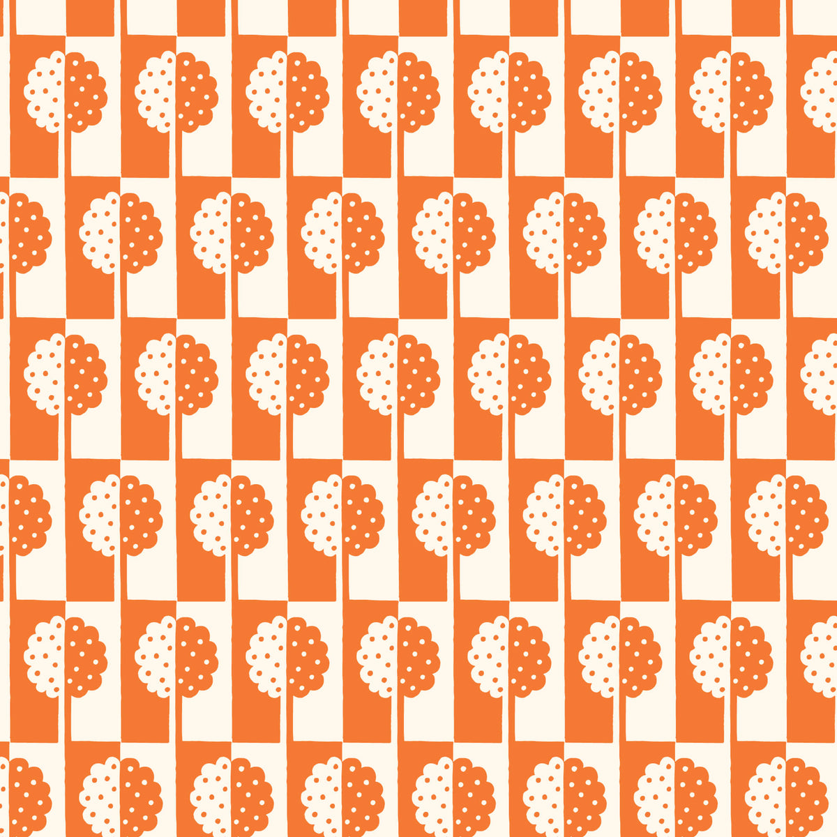 Orchard Deco - Holly Tree - Orange