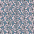 Seashell Serenade - Shell Fan - Blue