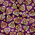 Flamenco - Geo Leaf - Violet