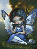 Blue Willow Fairy Diamond Painting Soft Canvas Kit Artist Jasmine Beckett Griffith