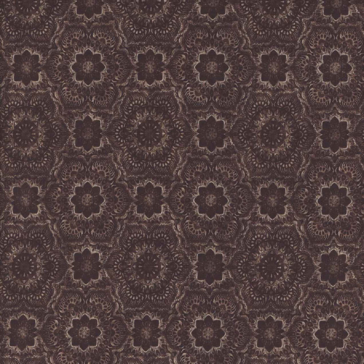 Queen Bee - Spice Flower Medallion - Charcoal