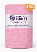 Grain of Color 108" Supreme Backings - Light Pink (3-Yard Pack)