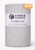 Grain of Color 108" Supreme Backings - Light Grey (3-Yard Pack)