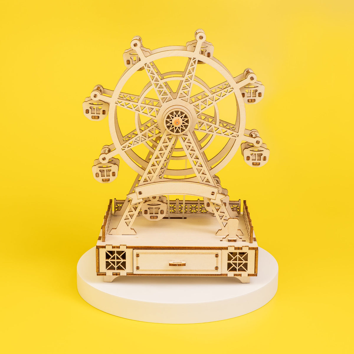 DIY Wooden Ferris Wheel Music Box Kit