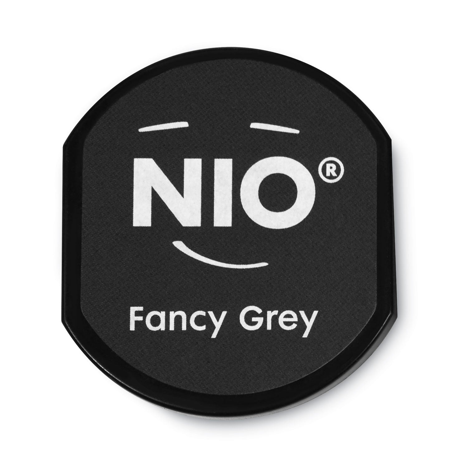 NIO Ink Pad for NIO Stamp with Voucher, 2.75" x 2.75", Fancy Gray