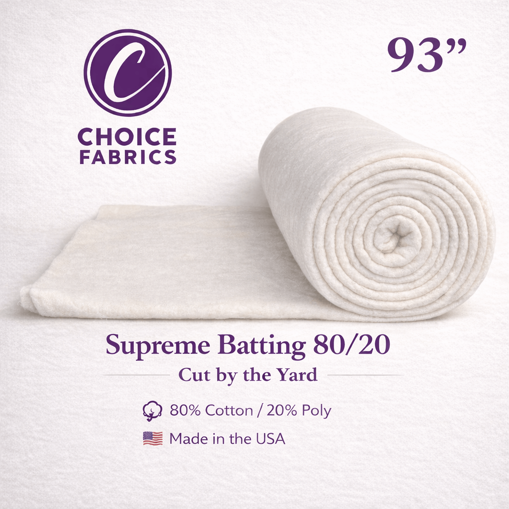 Supreme Batting 80/20 - 93" Wide - By the Yard