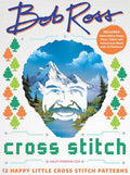 Bob Ross Cross Stitch: 12 Happy Little Cross Stitch Patterns - Includes: Embroidery Hoop, Floss, Fabric and Instruction Book with 12 Patterns! (Original Series)