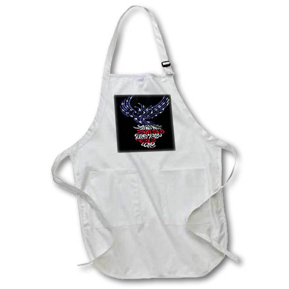 Apron - Patriotic Banner Phoenix Vector Art - Phoenix