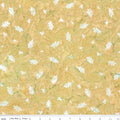 Expressions Batiks - Watercolor Daisies - Dijon