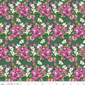 Morning Meadow - Flower Bunches - Green (3-Yard Pack)