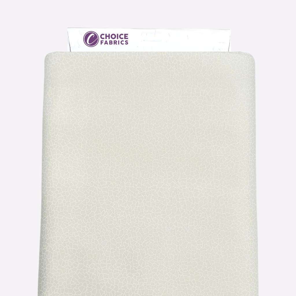 Tone on Tone 108" Supreme Backings - White on White Crackle (3-Yard Pack)