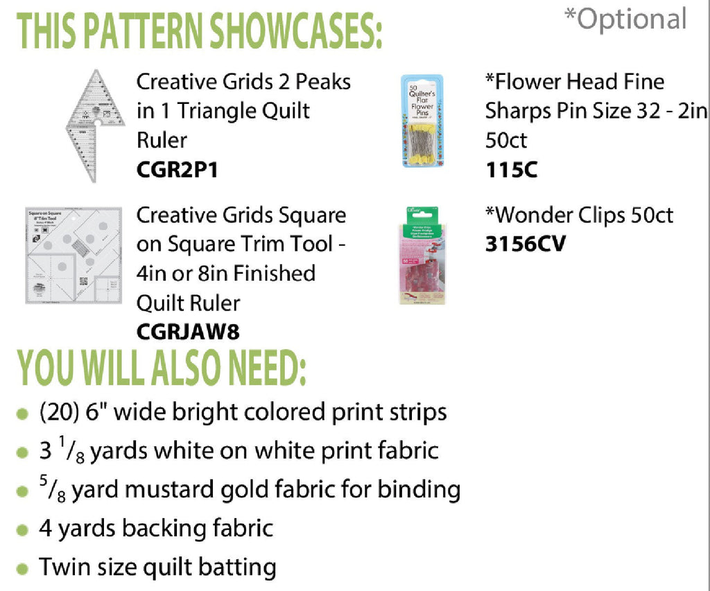Snails Trail Al Fresco Quilt Pattern