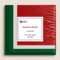 Supreme Solids - 10" Squares - Christmas (40 Squares)