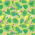Starlight Safari - Scattered Leaves - Lime