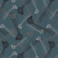 Rise with the Sun - Windmills - Dark Teal