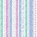 Dreamers - Stripe Panel (24"x44")
