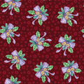 The Night Before Christmas - Ribbon & Bells - Dark Red