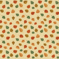 Harvest Gathering - Small Leaves - Light Gold