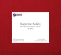 Supreme Solids - 10" Squares - Scarlet (42 Squares)