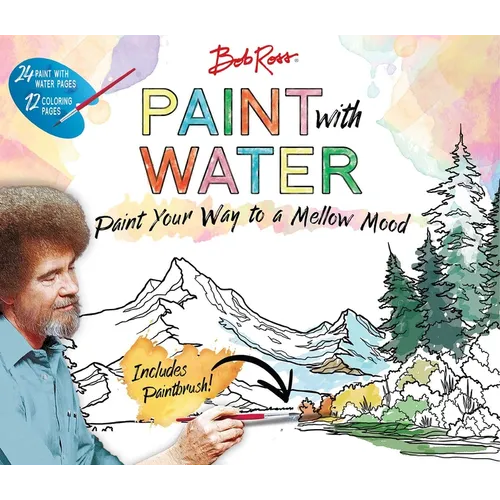Bob Ross Paint with Water - Paperback