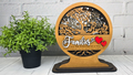 Families Tree of Life Shadow Tabletop Stander - DIY Unfinished Kit - Lvl 1