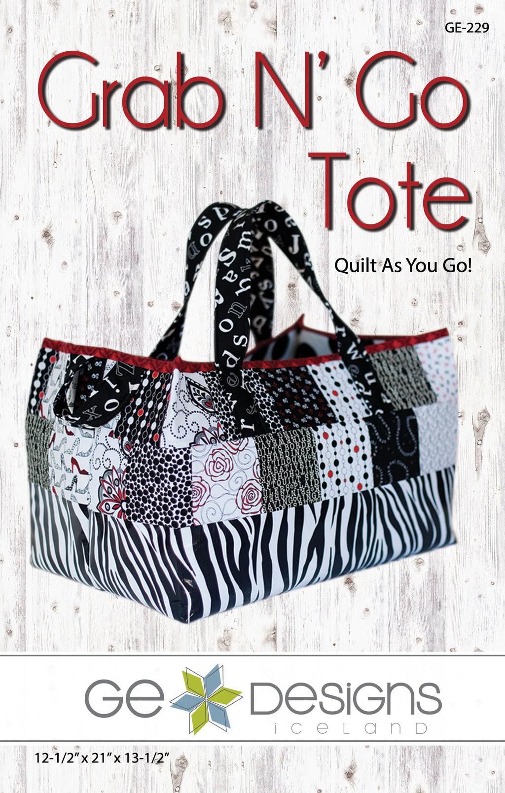 Grab N' Go Tote Pattern 229