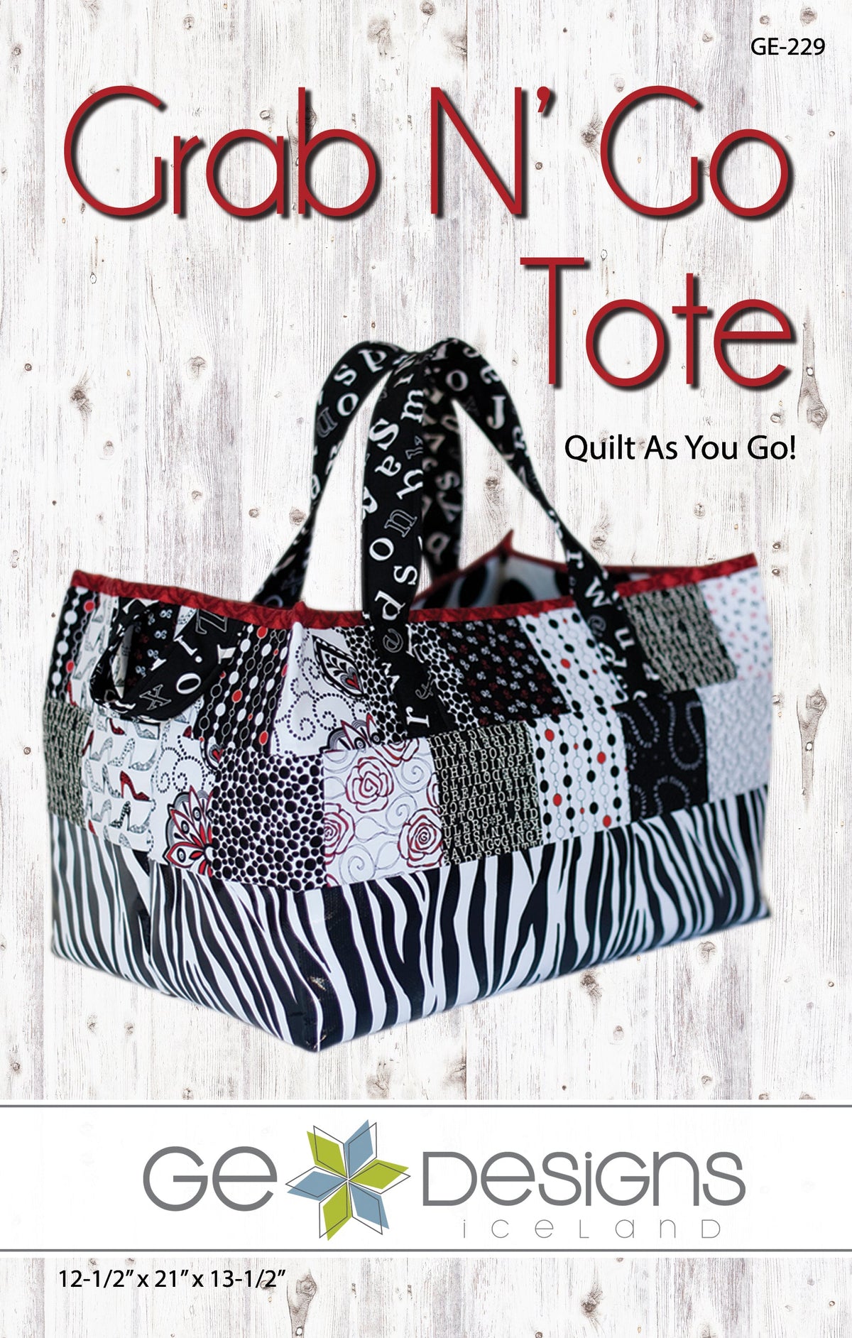 Grab N' Go Tote Pattern 229