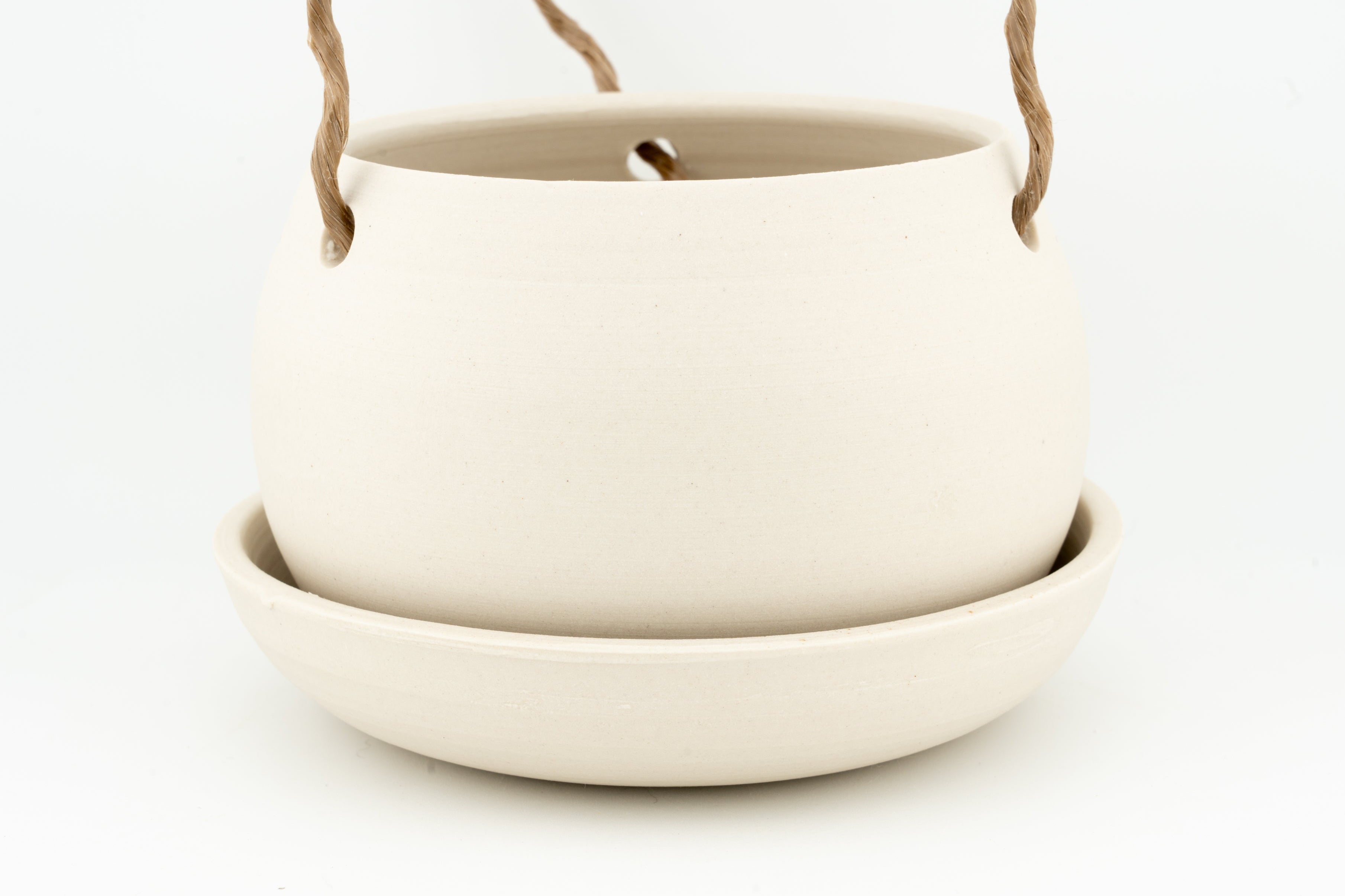 Hanging Planter, Unglazed, 5" or 7" wide