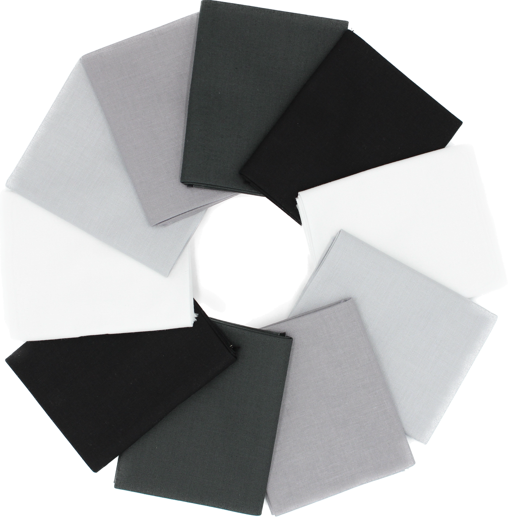 Supreme Solids - Fat Quarter Bundle - 10 pack (Neutrals)