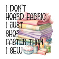 Just Shop Faster Fabric Panel