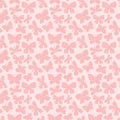 Painted Blossoms - Scattered Butterflies - Pink (3-Yard Pack)
