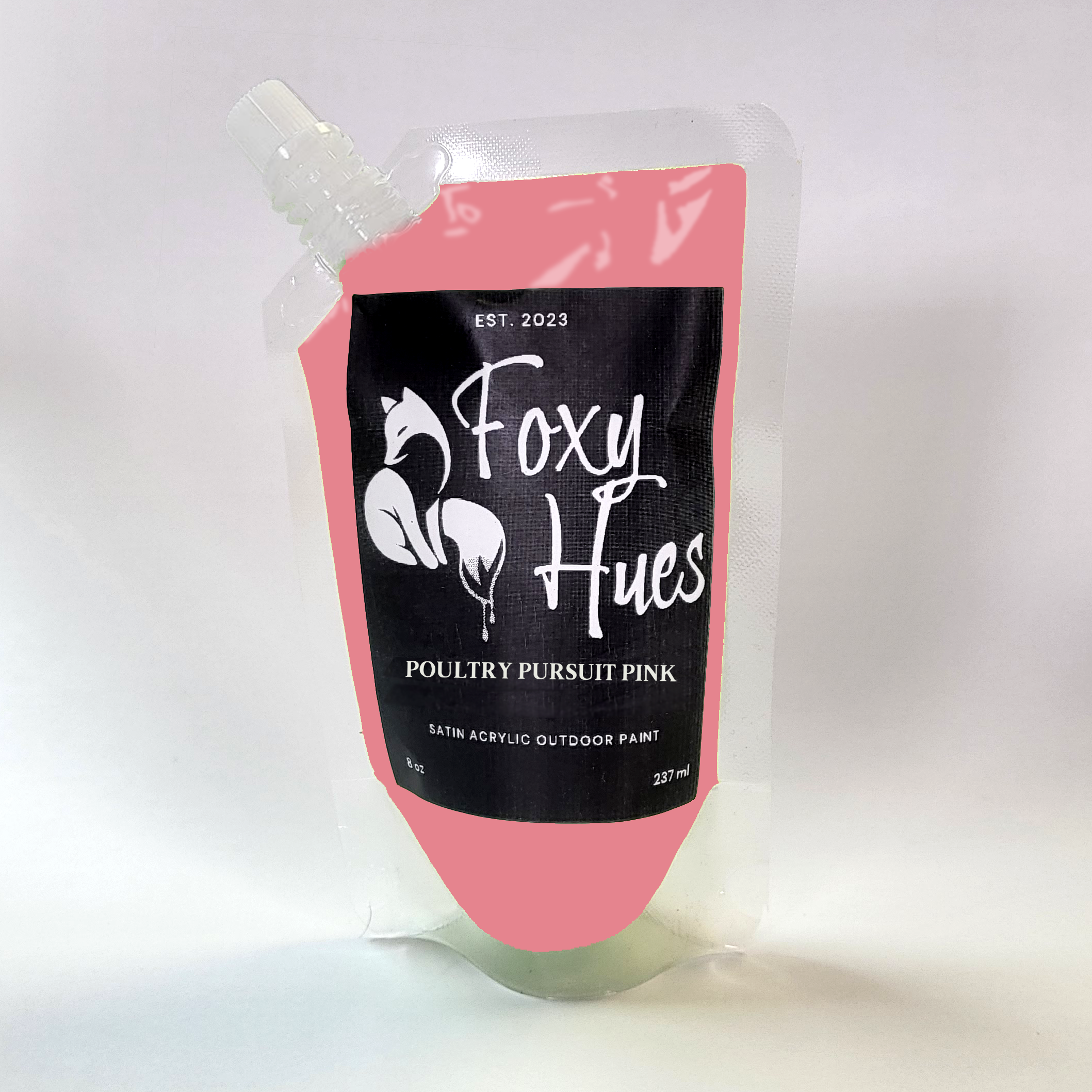 Poultry Pursuit Pink - Foxy Hues | Satin Acrylic outdoor Paint