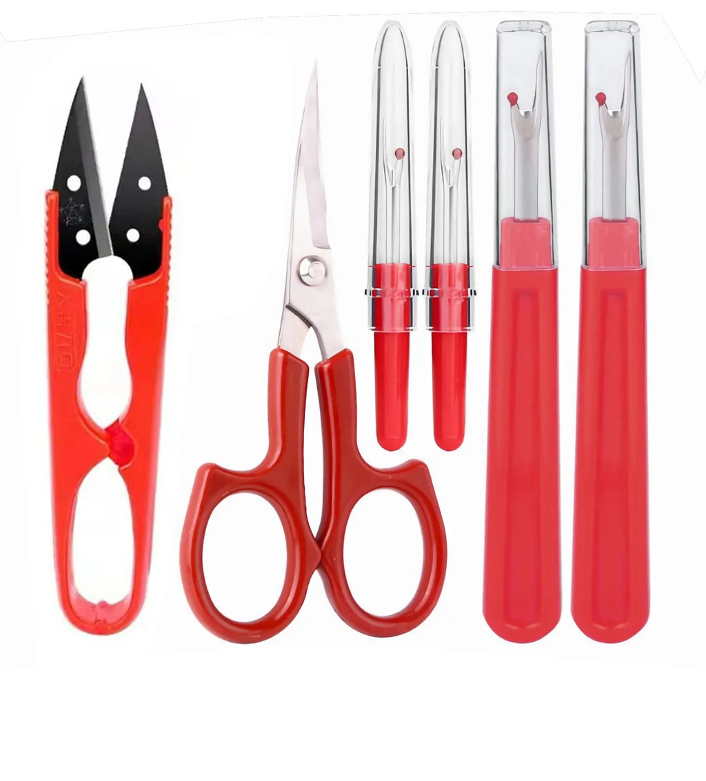 Sewing Seam Ripper Kit With Thread Cutter Scissors