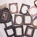 Vintage Frame Scrapbook Paper Set | 30pcs Junk Journal DIY Collage Material