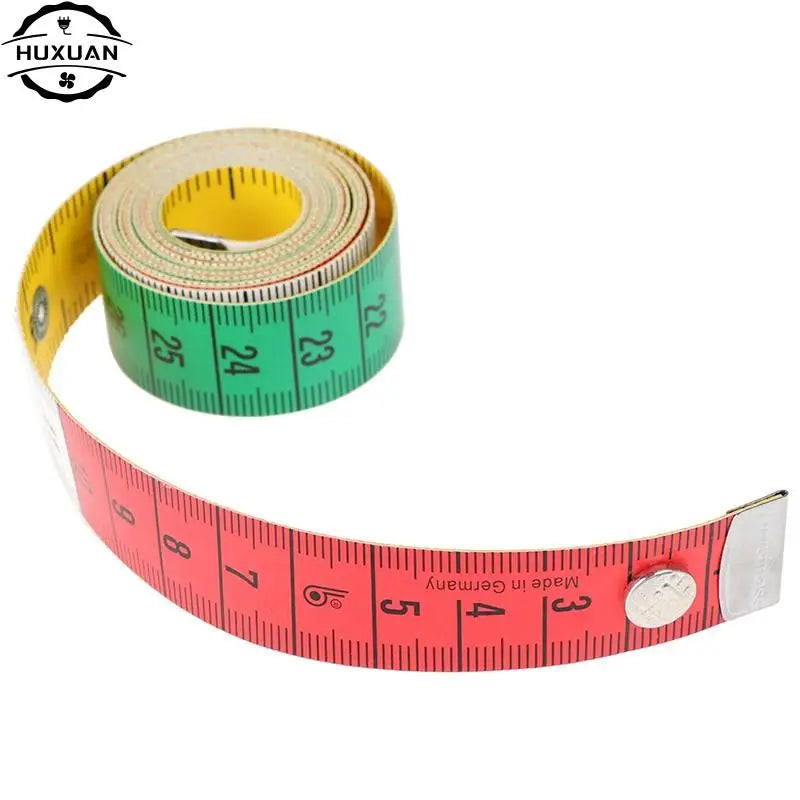 1PC Body Measuring Ruler Sewing Tailor Tape Measure Mini Soft Flat Ruler | 60in 1.5m Dual Sided