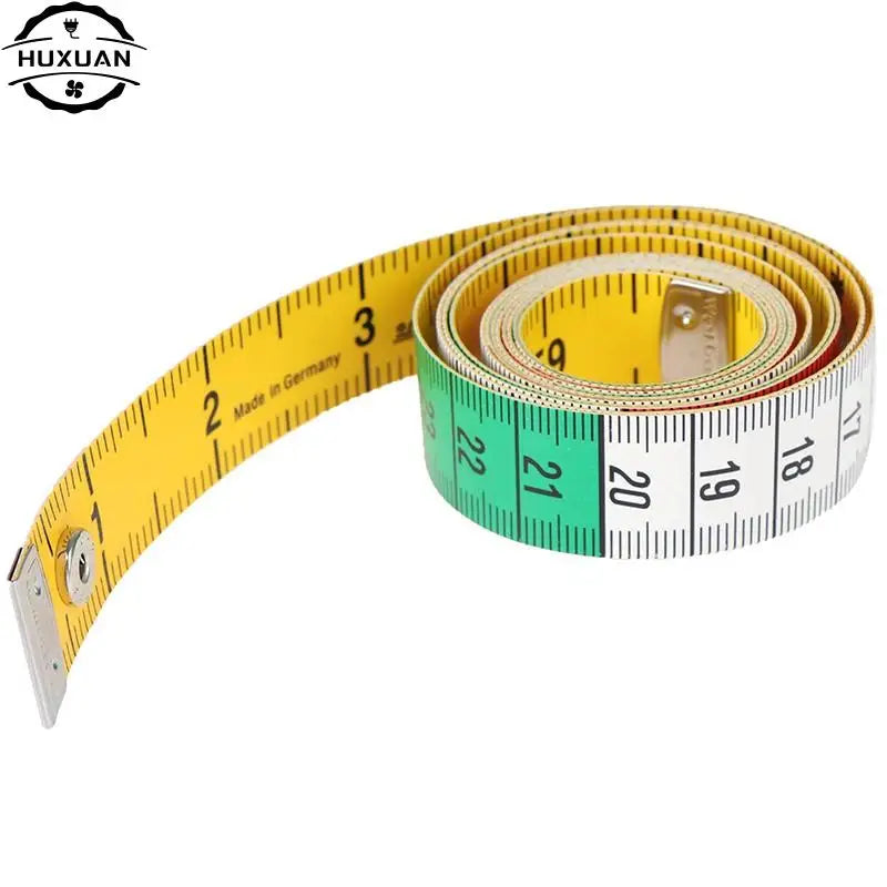 1PC Body Measuring Ruler Sewing Tailor Tape Measure Mini Soft Flat Ruler | 60in 1.5m Dual Sided