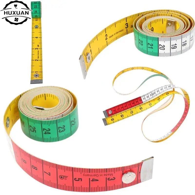 1PC Body Measuring Ruler Sewing Tailor Tape Measure Mini Soft Flat Ruler | 60in 1.5m Dual Sided