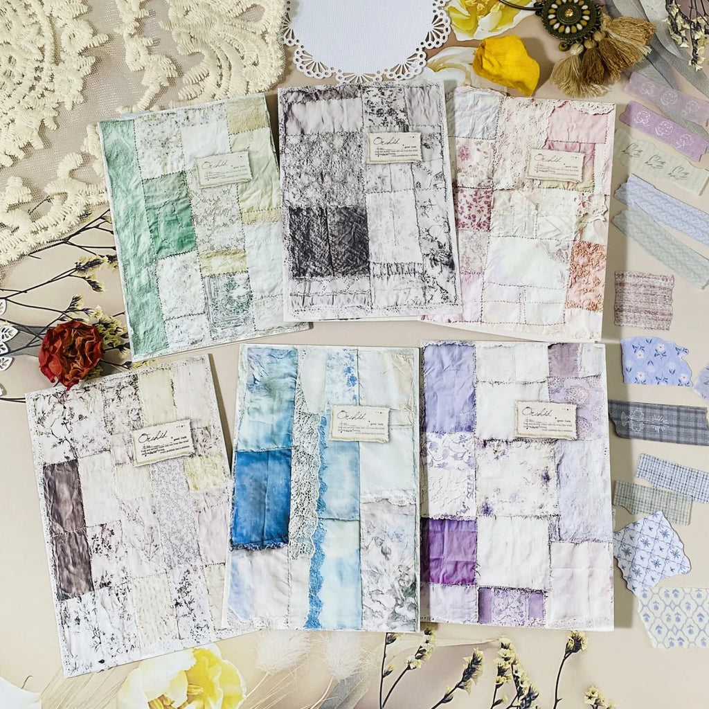 Vintage Paper Sticker Pack for Scrapbooking | 50 PCS Mixed Design Labels