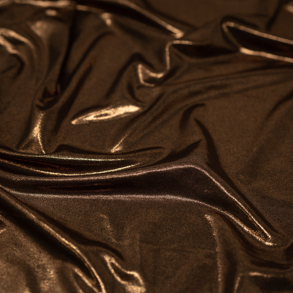 Sheen Foiled Spandex Fabric | Blue Moon Fabrics