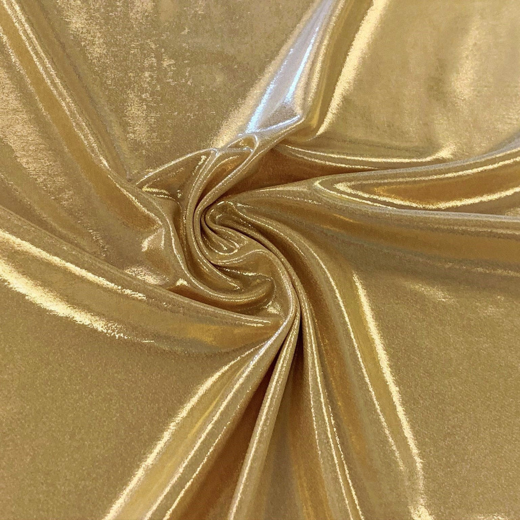 Sheen Foiled Spandex Fabric | Blue Moon Fabrics