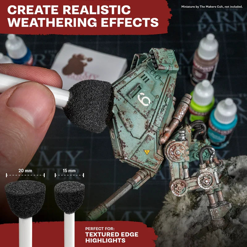 Army Painter Tools: Chipping Brush Set