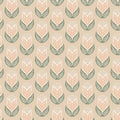 Honey Garden - Tulips - Tan