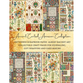Ancient Central American Civilization Patterned Scrapbook Paper - Albert Racinet Art Collectible Craft Pages for Journaling, Gift Wrapping and Card Ma - Paperback