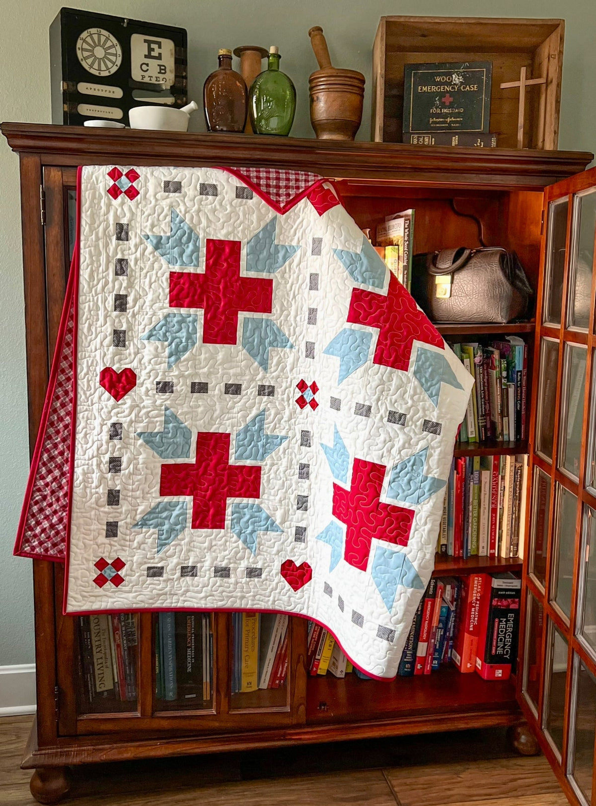 Angels Wear Scrubs Quilt Kit