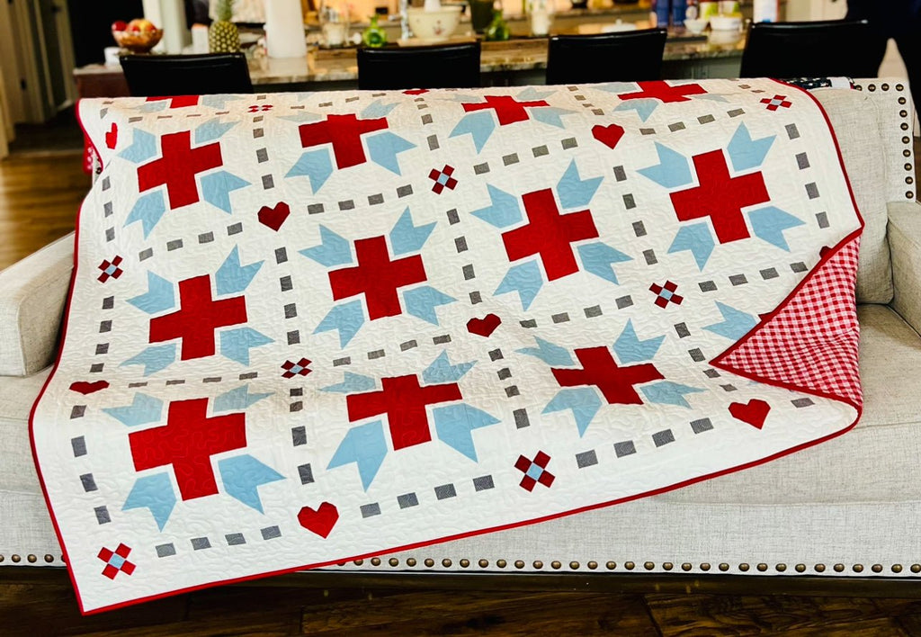 Angels Wear Scrubs Quilt Kit