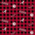 Alabama Crimson Tide - Buffalo Plaid (3-Yard Pack)