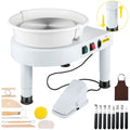 Pottery Wheel 11in Ceramic Wheel Machine Lift Legs Foot Pedal DIY Tool Kit
