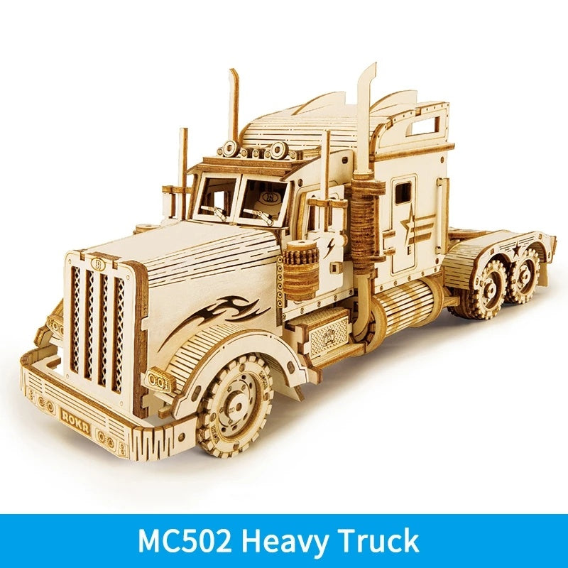 Robotime 3D Wooden Puzzle Prime Steam Express Model DIY Kit Puzzle Toy